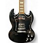 Used Gibson SG Black Solid Body Electric Guitar thumbnail
