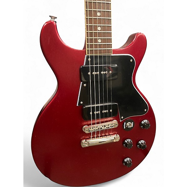 Used Gibson Rick Beato Special Double Cut sparkling burgundy satin Solid Body Electric Guitar