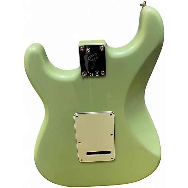 Used Fender Player Stratocaster Surf Green Solid Body Electric Guitar
