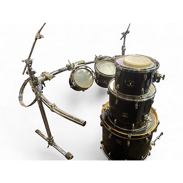Used Gretsch Drums 5 Piece Renown Black Drum Kit