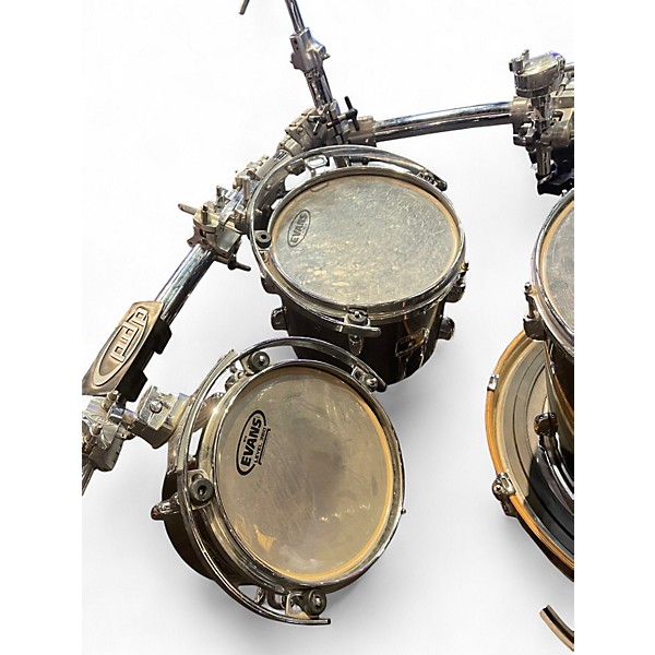 Used Gretsch Drums 5 Piece Renown Black Drum Kit