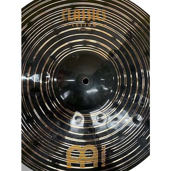 Used MEINL 18in Classics Custom Dark Cymbal