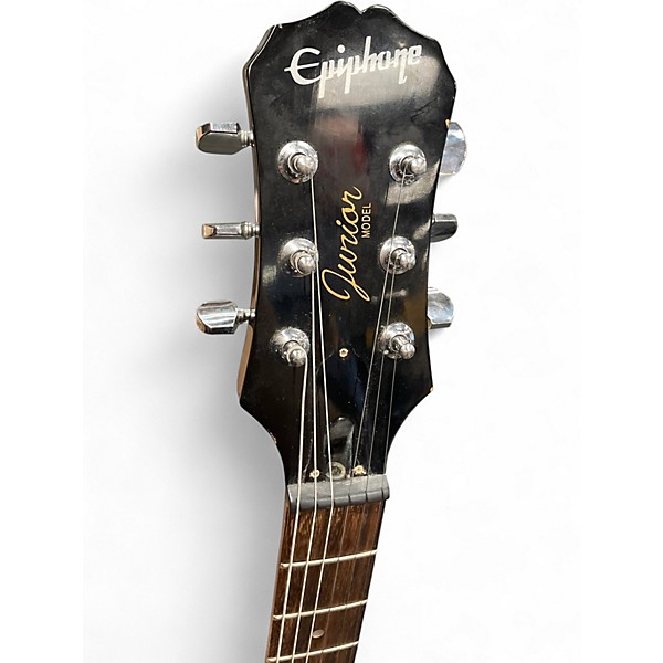 Used Epiphone Les Paul Junior 2 Color Sunburst Solid Body Electric Guitar