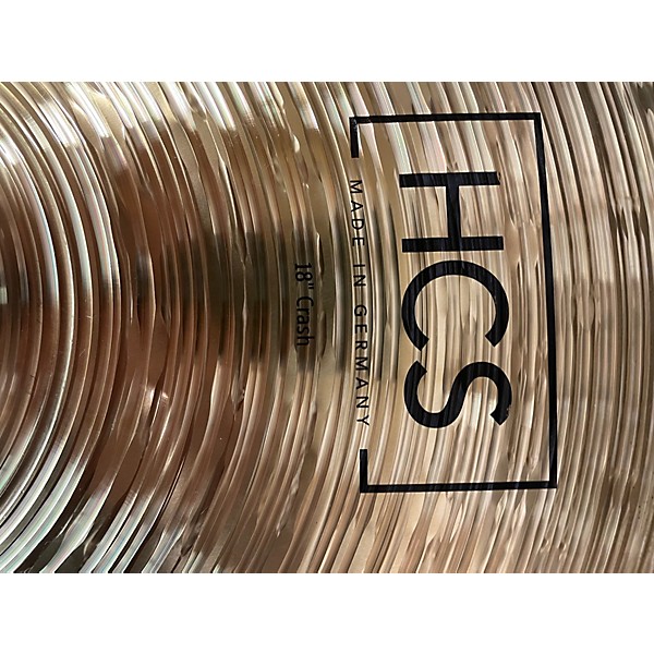 Used MEINL 18in HCS Crash Cymbal