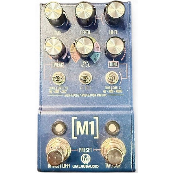 Used 2020s Walrus Audio M1 HIFI MODULATION MACHINE Effect Pedal