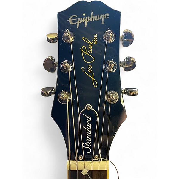 Used Epiphone Les Paul Standard Blue Solid Body Electric Guitar