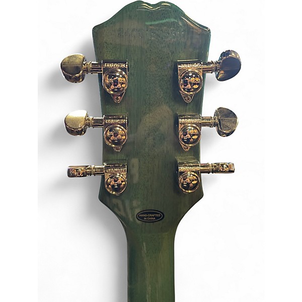 Used Epiphone Les Paul Standard Blue Solid Body Electric Guitar