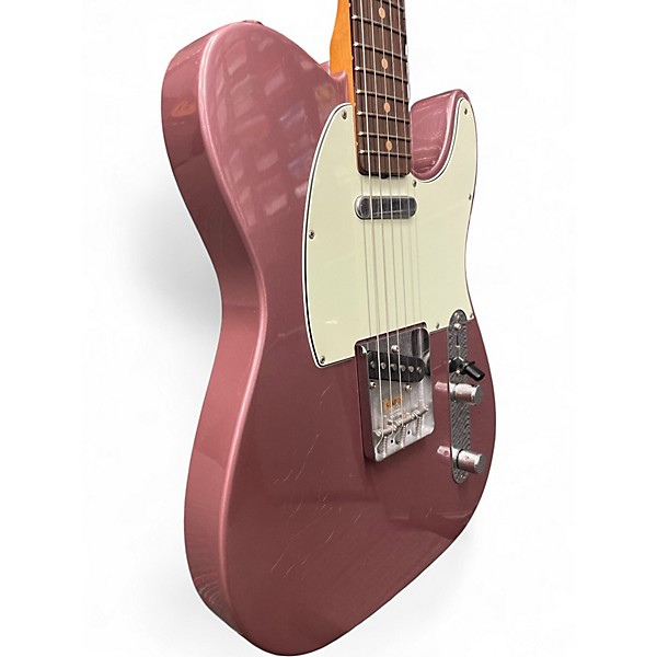 Used Fender Vintera 60s Telecaster Burgundy Mist Solid Body Electric Guitar