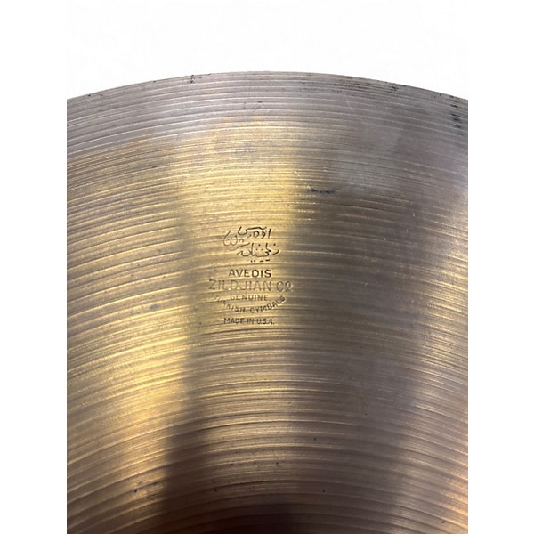 Used Zildjian 21in Avedis Ride Cymbal