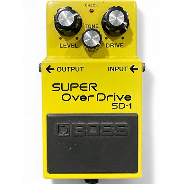 Used BOSS SD1 Super Overdrive Effect Pedal