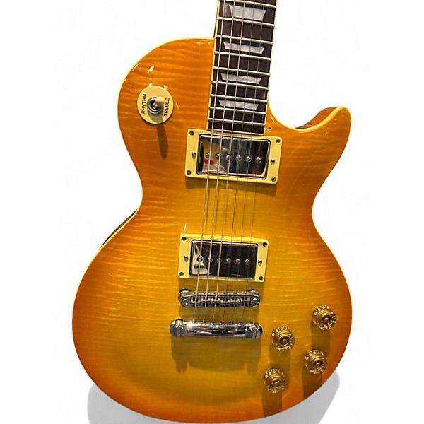 Used Epiphone Les Paul Standard Limited Edition Lemonburst Solid Body Electric Guitar