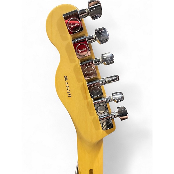 Used Fender American Fat Telecaster White Blonde Solid Body Electric Guitar