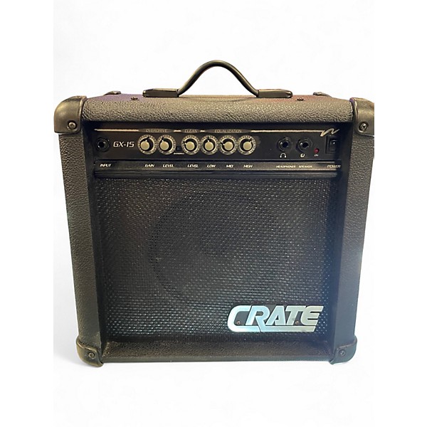 Used Crate GX15 Guitar Combo Amp