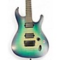 Used Ibanez SIX6FDFM Green Solid Body Electric Guitar