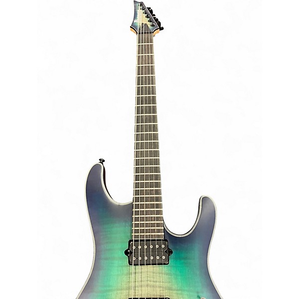 Used Ibanez SIX6FDFM Green Solid Body Electric Guitar