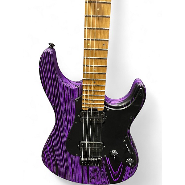 Used ESP LTD SN1000 Purple Sandblasted Solid Body Electric Guitar