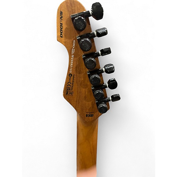 Used ESP LTD SN1000 Purple Sandblasted Solid Body Electric Guitar