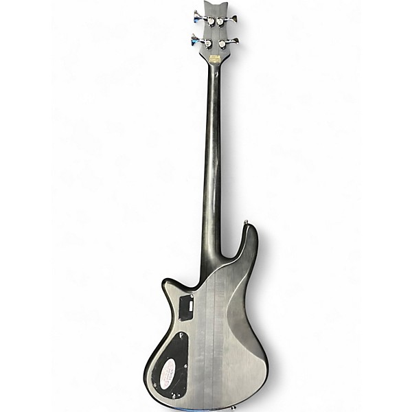 Used Schecter Guitar Research stiletto Studio 4 Black Electric Bass Guitar