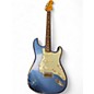 Used Fender CUSTOM SHOP 1962 HEAVY RELIC LAKE PLACID BLUE Solid Body Electric Guitar thumbnail