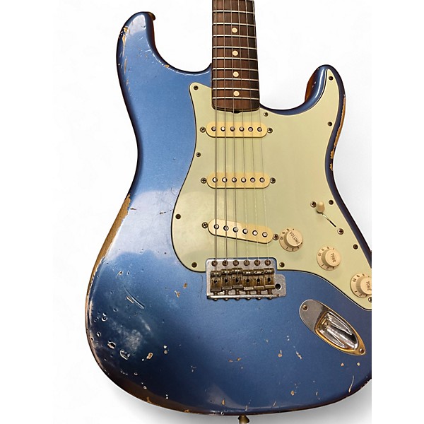 Used Fender CUSTOM SHOP 1962 HEAVY RELIC LAKE PLACID BLUE Solid Body Electric Guitar