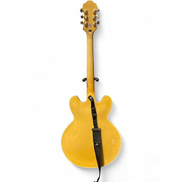 Used Epiphone Sheraton II Natural Hollow Body Electric Guitar