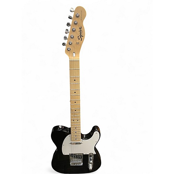 Used Squier Affinity Telecaster Black Solid Body Electric Guitar