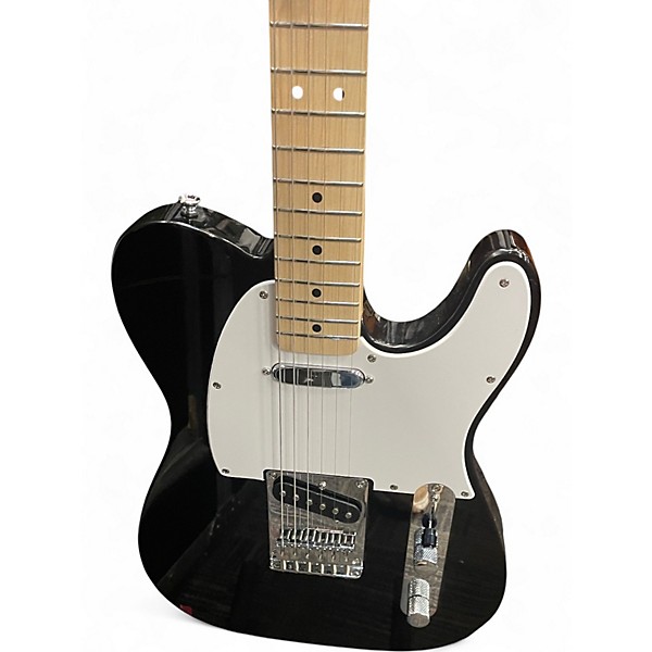 Used Squier Affinity Telecaster Black Solid Body Electric Guitar
