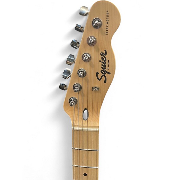 Used Squier Affinity Telecaster Black Solid Body Electric Guitar