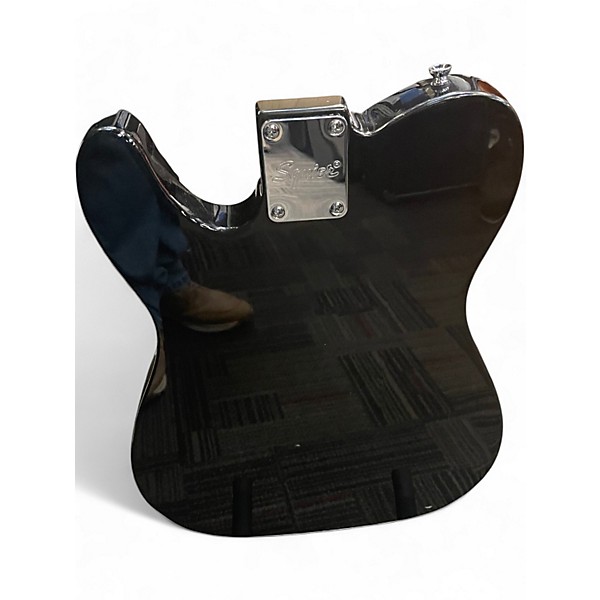 Used Squier Affinity Telecaster Black Solid Body Electric Guitar
