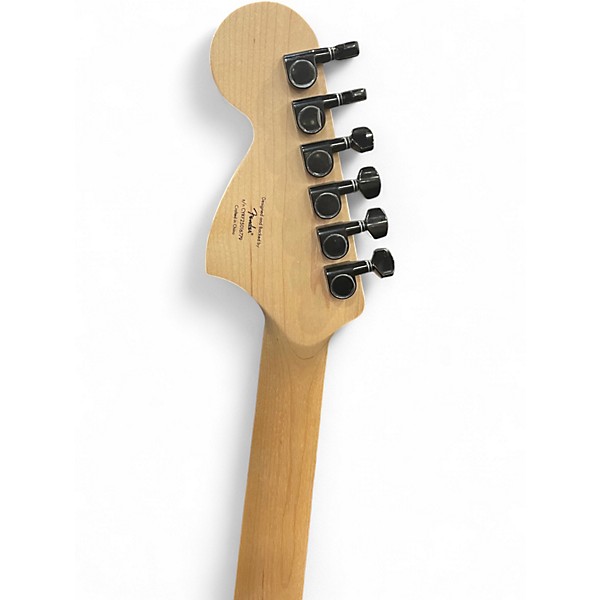 Used Squier Contemporary Stratocaster HH Black Solid Body Electric Guitar