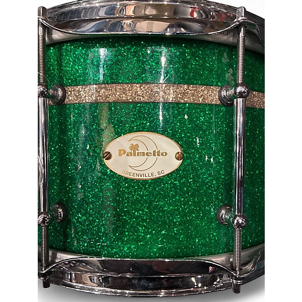 Used Palmetto 13in Snare Green Drum