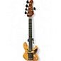 Used Glasstone Custom 5 Natural Electric Bass Guitar thumbnail