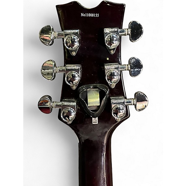 Used Dean EVO Flametop Iced Tea BUrst Solid Body Electric Guitar