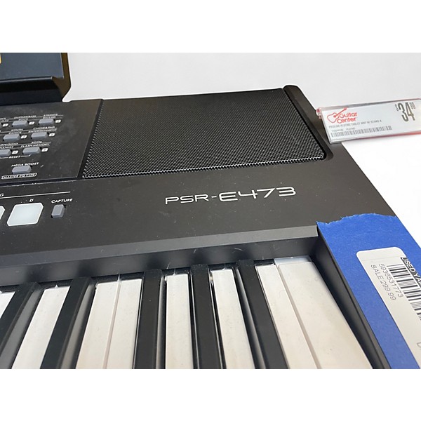 Used Yamaha PSRE473 Portable Keyboard