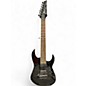 Used Ibanez RG7321 7 String Black Solid Body Electric Guitar thumbnail