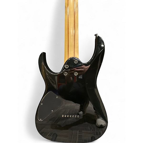 Used Ibanez RG7321 7 String Black Solid Body Electric Guitar