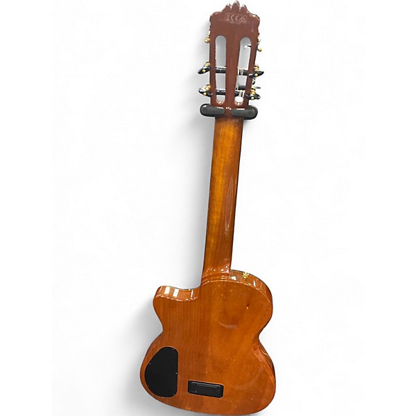 Used Cordoba Stage Nylon Amber Natural Classical Acoustic Electric Guitar