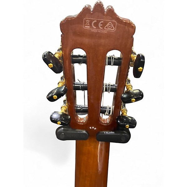Used Cordoba Stage Nylon Amber Natural Classical Acoustic Electric Guitar