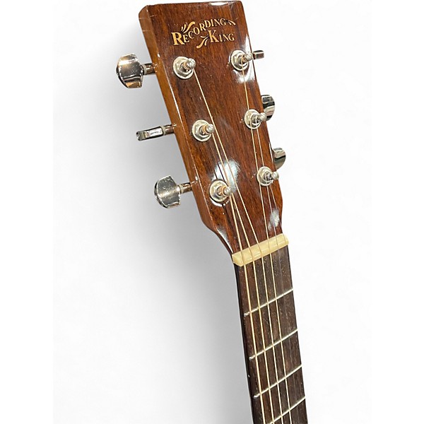 Used Recording King RD-06 Vintage Natural Acoustic Guitar