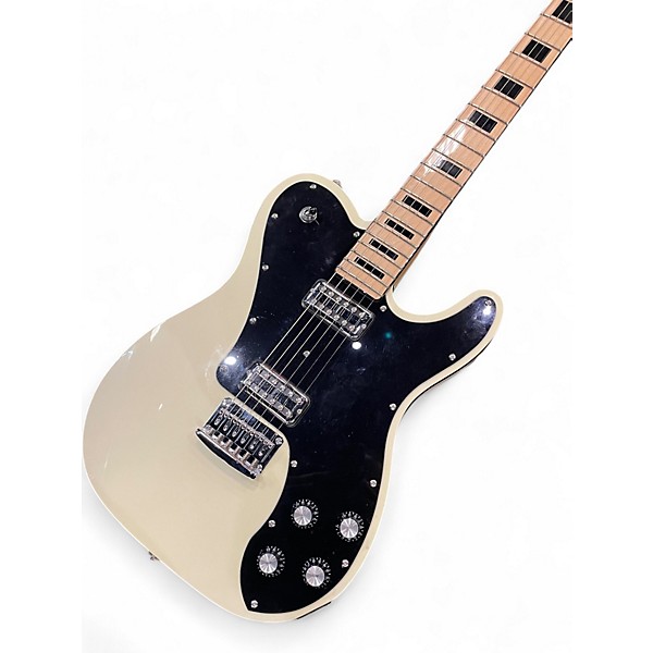 Used Schecter Guitar Research PT Fastback Olympic White Solid Body Electric Guitar