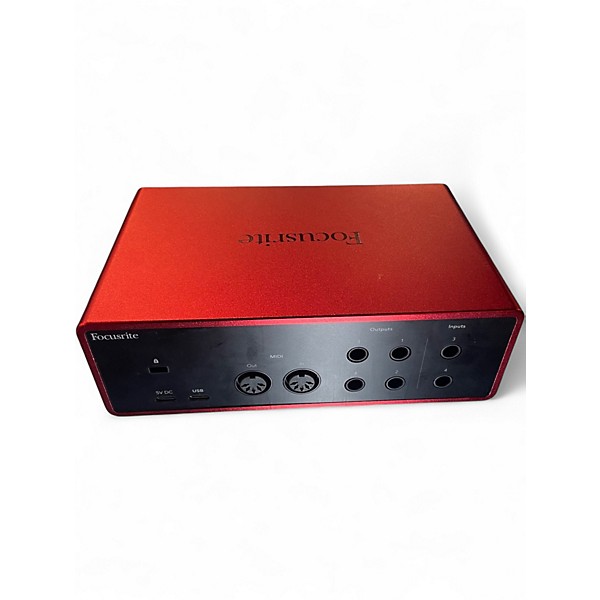 Used Focusrite Scarlett 4i4 Gen 4 Audio Interface