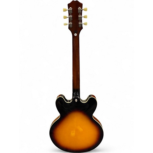 Used Epiphone ES335 3 Color Sunburst Hollow Body Electric Guitar