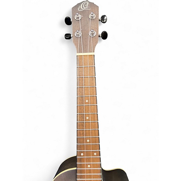 Used Ortega EARTH SERIES UKULELE Trans Charcoal Ukulele