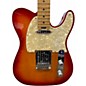 Used Fender American Elite Telecaster Cherry Sunburst Solid Body Electric Guitar