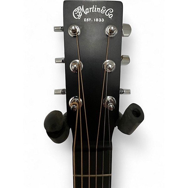 Used Martin DX JOHNNY Black Acoustic Electric Guitar