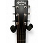 Used Martin DX JOHNNY Black Acoustic Electric Guitar