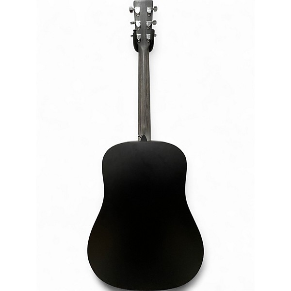 Used Martin DX JOHNNY Black Acoustic Electric Guitar