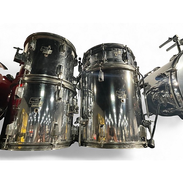 Used CB Percussion 5 Piece MX Series 5-Piece Chrome Drum Kit