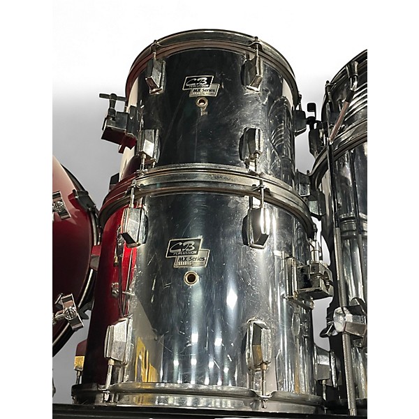 Used CB Percussion 5 Piece MX Series 5-Piece Chrome Drum Kit