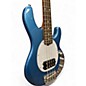 Used Sterling by Music Man StingRay Short Scale Lake Toluca Blue Electric Bass Guitar